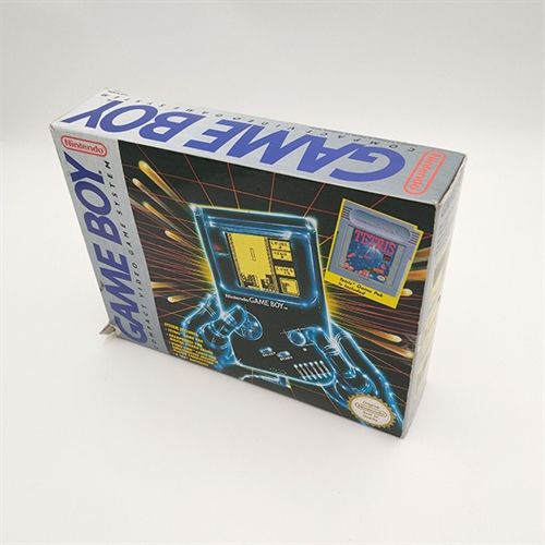 Gameboy Original Konsol - Tetris - Komplet i Æske - SNR G33797563 (B Grade) (Genbrug)